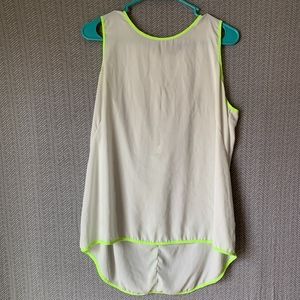 high to low tank top